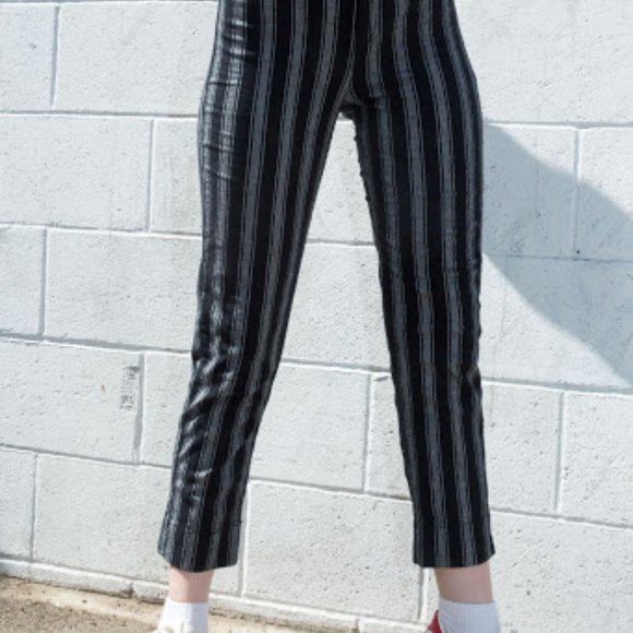 Brandy Melville Pants - Brandy Melville Tilden black striped pant